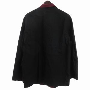 COMME des GARCONS HOMME PLUS テーラードジャケット 田中期 AD1989 ブラック レッド M