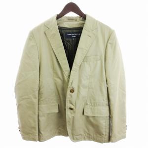テーラードジャケット シングル ライナー付き HT-J063 コットン ベージュ SS GY09