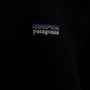 Patagonia ジャケット ジップ 裏起毛 XS 黒 ブラック