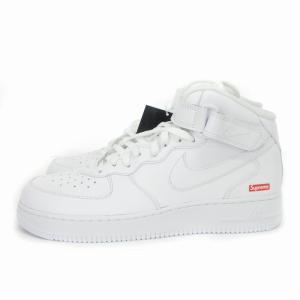 NIKE Supreme AIR FORCE 1 MID スニーカー FZ8784-100 ホワイト US11