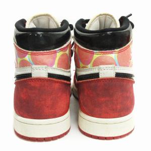 NIKE AIR JORDAN 1 RETRO HI スニーカー DV1748-601 レッド 23cm