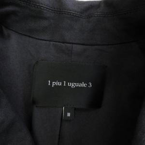 1PIU1UGUALE3 M-43 ミリタリージャケット ストレッチ MRB148 CTU055 黒 ブラック系 3