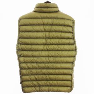 C.P. COMPANY ダウンベスト スタンドカラー ジップアップ ナイロン ベージュ 48