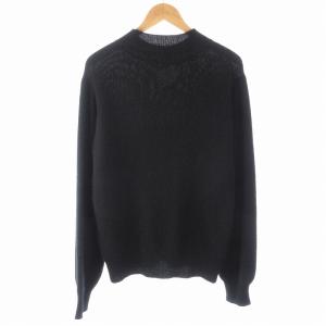 Ron Herman ニット セーター ウール カシミヤ混 長袖 XS 黒 ブラック