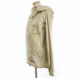 mont-bell 美品 レイントレッカージャケット 1128597 レインウェア ウインドブレーカー ベージュ系 S