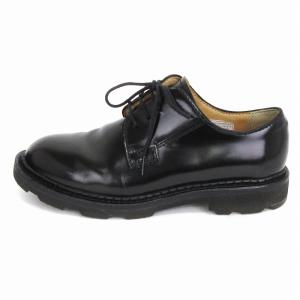 REGAL 厚底 ダービーシューズ レザー レースアップ F20Q 黒 ブラック 22.5cm 靴