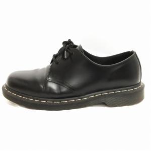 Dr.Martens 3ホールシューズ ローカット レザー 24757001 黒 ブラック UK9 28?p相当 靴 SM3