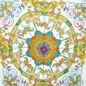 HERMES LUNA PARK メリーゴーランド カレ90 スカーフ