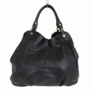 MARC by MARC JACOBS トートバッグ ショルダー 2WAY レザー 裏ロゴ 黒 ブラック 鞄