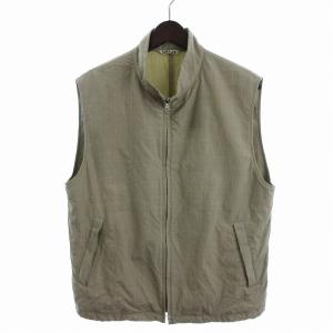24SS HIGH COUNT WOOL POPLIN VEST A24SV02WP