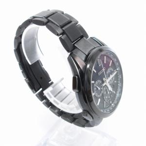 SEIKO BRIGHTZ 腕時計 アナログ ソーラー電波 チタン SAGA201 ブラック