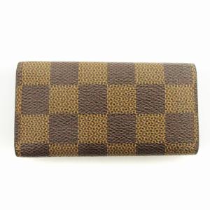 LOUIS VUITTON ダミエ ミュルティクレ4 キーケース 4連 N62631 ダミエキャンバス 茶 ブラウン 小物 AA