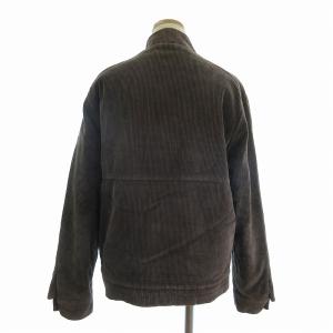 Christian Dior MONSIEUR SPORT コーデュロイブルゾン ジャケット 中綿 スタンドカラー ジップアップ 比翼 茶 ブラウン 38R