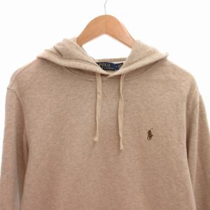 POLO RALPH LAUREN プルオーバーパーカー フーディ ポニー刺繍 長袖 M グレー