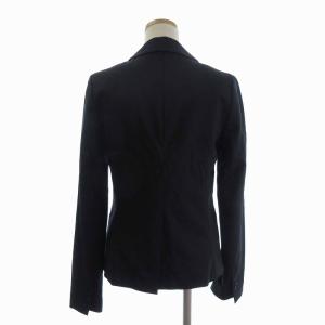 Theory テーラードジャケット 長袖 シングル ウール 紺 ネイビー 2 M位 GY09