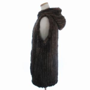 STUNNING LURE ファーベスト 毛皮 ミンク ブラウン 38