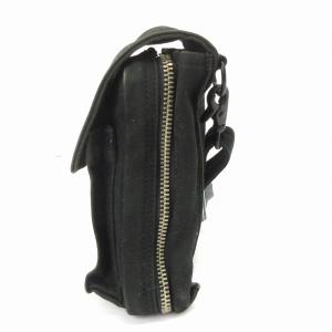 PORTER 吉田カバン スモーキー ショルダーバッグ サコッシュ フラップ 斜め掛け キャンバス 黒 ブラック 鞄 GY12