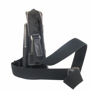 COACH シグネチャー ショルダーバッグ 斜め掛け 総柄 キャンバス 4270 黒 ブラック 鞄 GY12