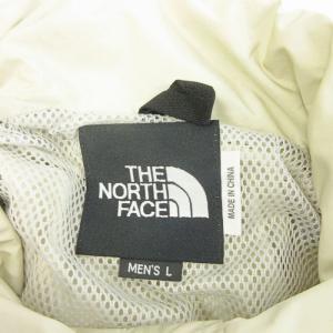THE NORTH FACE ハイドレナジャケット ジップアップ ブルゾン ロゴ 刺繍 NP-2801 ベージュ L GY12