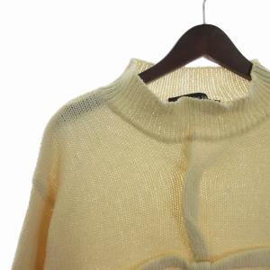 COMME des GARCONS HOMME PLUS 90s セーター ニット PN-110060 アイボリー