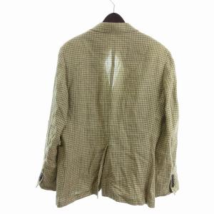 GUCCI テーラードジャケット ギンガムチェック ベージュ 46