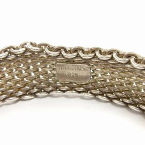 TIFFANY&Co. サマセット ブレスレット メッシュ シルバー 925 総重量 55g