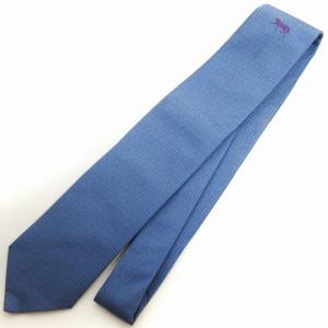 HERMES ZINGARO TOKYO 2009 ネクタイ レギュラータイ シルク 青 ブルー系 SM3