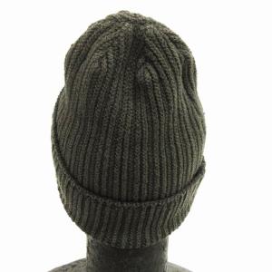 Ron Herman ニット帽 ニットキャップ 無地 コットン グレー 帽子