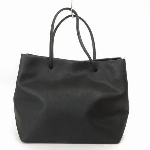 MARC JACOBS LOGO SHOPPER EAST WEST TOTE BAG トートバッグ レザー 肩掛け M0015766 黒 ブラック