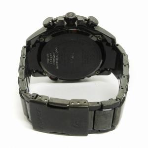 CASIO EDIFICE 腕時計 モバイルリンク タフソーラー アナログ EQB-501DC-1AJF ブラック レッド SM3