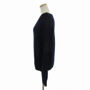GALERIE VIE ニット セーター 長袖 ウール 無地 23-02-35-02306 紺 ネイビー 1