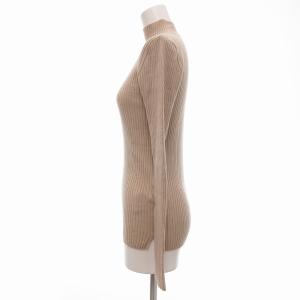 Ron Herman 美品 タートルネックニット セーター エコウール XS ピンクベージュ 3410800185