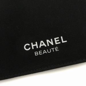 CHANEL BEAUTE ラコレクション パスポートホルダー ショルダーポーチ 黒 ブラック 鞄