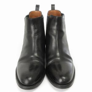 SARTORE サイドゴアブーツ ショート レザー 2859 黒 ブラック 36.5 23.5cm位 靴