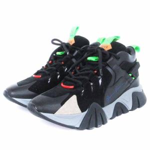 スクアーロ ダッドスニーカー メデューサ ブラック 41