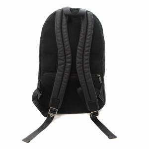 DIESEL リュックサック バックパック デニム地 素材切替 ロゴ 黒 ブラック