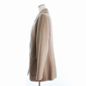 BURBERRY LONDON コート ミドル丈 ウール カシミヤ混 裏地ノバチェック ベージュ15