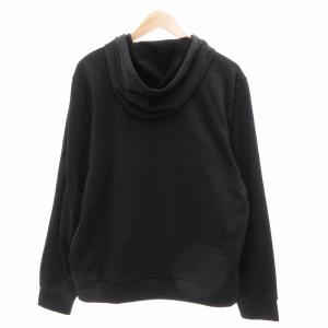 THE NORTH FACE パーカー フーディー トレーナー ロゴプリント L 黒 ブラック