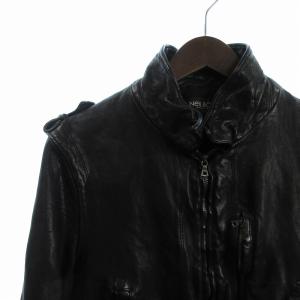 Neil Barrett ライダース レザージャケット ブラック XS