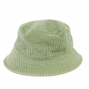STUSSY Corduroy Big Basic Bucket Hat バケットハット コーデュロイ コットン 1321051 カーキ