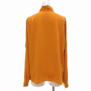 VIVIENNE TAM ボウタイ ブラウス シャツ 長袖 1 黄 イエロー