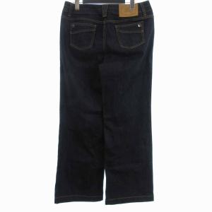 BURBERRY LONDON デニム パンツ ジーンズ ロング ストレート FQB81-121-32 紺 インディゴ 44