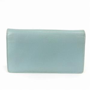 CHANEL 長財布 二つ折り ココマーク 900万番台 ブルー