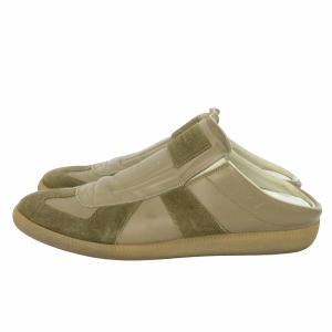 Martin Margiela 22 ジャーマントレーナー スリッポン スニーカー カーキ 42.5