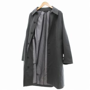 Steven Alan ステンカラーコート ストレッチ有 ロング ウール L グレー