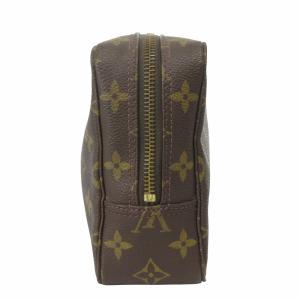 LOUIS VUITTON モノグラム トゥルース トワレット 28 クラッチバッグ ポーチ M47522 ブラウン