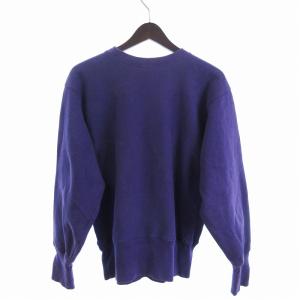 Champion リバースウィーブ 復刻 スウェット パープル M