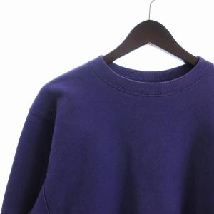 Champion リバースウィーブ 復刻 スウェット パープル M