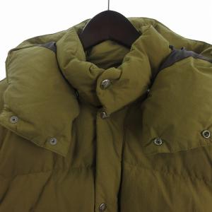 THE NORTH FACE キャンプシエラショート ダウンジャケット 長袖 フード ND91637 ベージュ M