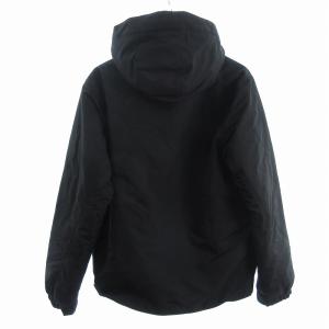 Patagonia マウンテンパーカー 中綿 長袖 ワンポイント ロゴ 黒 ブラック M